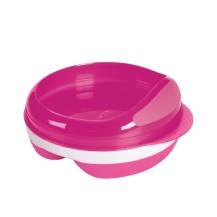 Oxo miseczka dzielona z pokrywą Pink