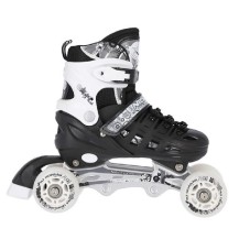 Rolki 4w1 Nils NH18190 M(35-38) czarne