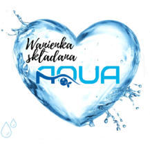 Milly Mally wanienka skłądana Aqua pink