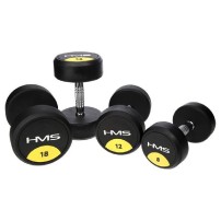 Hantla gumowana HMS HG Pro 12 kg