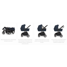 Baby Design Zoy wózek 2w1 Graphite 2022