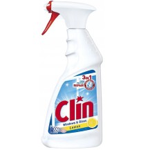 Clin Płyn mycia szyb okien 500ml Lemon