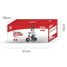 Qplay Rowerek Biegowy Impact red