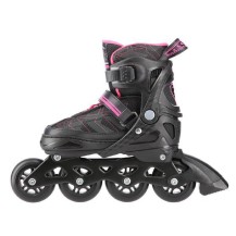 Łyżworolki Nils NA11002 L(39-42) czarno-fioletowe