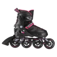 Łyżworolki Nils NA11002 M(35-38) czarno-fioletowe