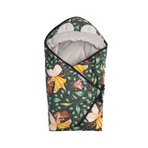 Sensillo Velvet Otulacz do fotelika zielone wróżki