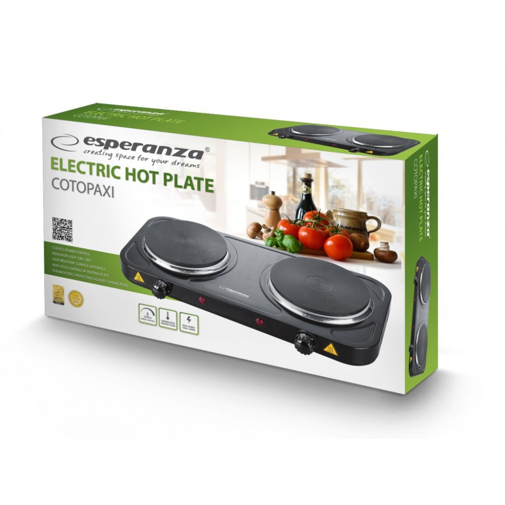 Kuchenka elektryczna Esperanza Cotopaxi EKH010K