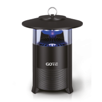 Lampa Owadobójcza Gotie GLO-100 UV
