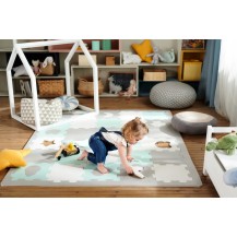 Mata piankowa Kinderkraft Luno Shapes Yellow
