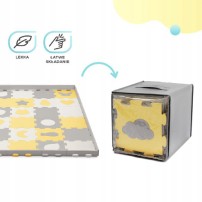 Mata piankowa Kinderkraft Luno Shapes Yellow