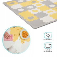 Mata piankowa Kinderkraft Luno Shapes Yellow