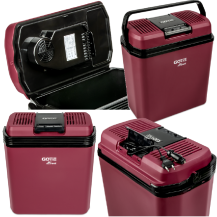 LODÓWKA TURYSTYCZNA GLT 240 B BORDOWA 24L DC (12V) AC (220-240V)