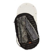 SENSILLO Śpiworek do wózka Elf polar ocieplany black