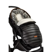 SENSILLO Śpiworek do wózka Elf polar ocieplany black