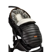 SENSILLO Śpiworek do wózka Elf polar ocieplany black