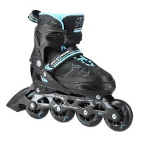 Łyżworolki Nils NA11002 czarno-niebieskie M(35-38)