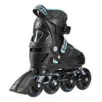 Łyżworolki Nils NA11002 czarno-niebieskie M(35-38)