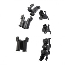 Hula Hop z wypustkami i obciążnikiem HMS HHW01 Black