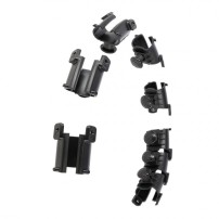 Hula Hop z wypustkami i obciążnikiem HMS HHW01 Black
