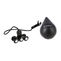 Hula Hop z wypustkami i obciążnikiem HMS HHW01 Black