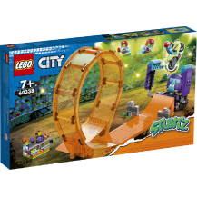 LEGO City Kaskaderska pętla i szympans demolka 60338