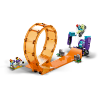 LEGO City Kaskaderska pętla i szympans demolka 60338