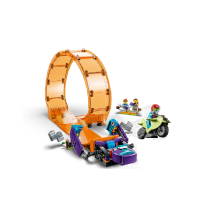LEGO City Kaskaderska pętla i szympans demolka 60338