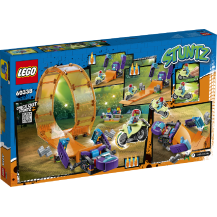 LEGO City Kaskaderska pętla i szympans demolka 60338