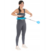 Hula Hop z wypustkami i obciążnikiem HMS HHW01 Blue