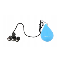 Hula Hop z wypustkami i obciążnikiem HMS HHW01 Blue