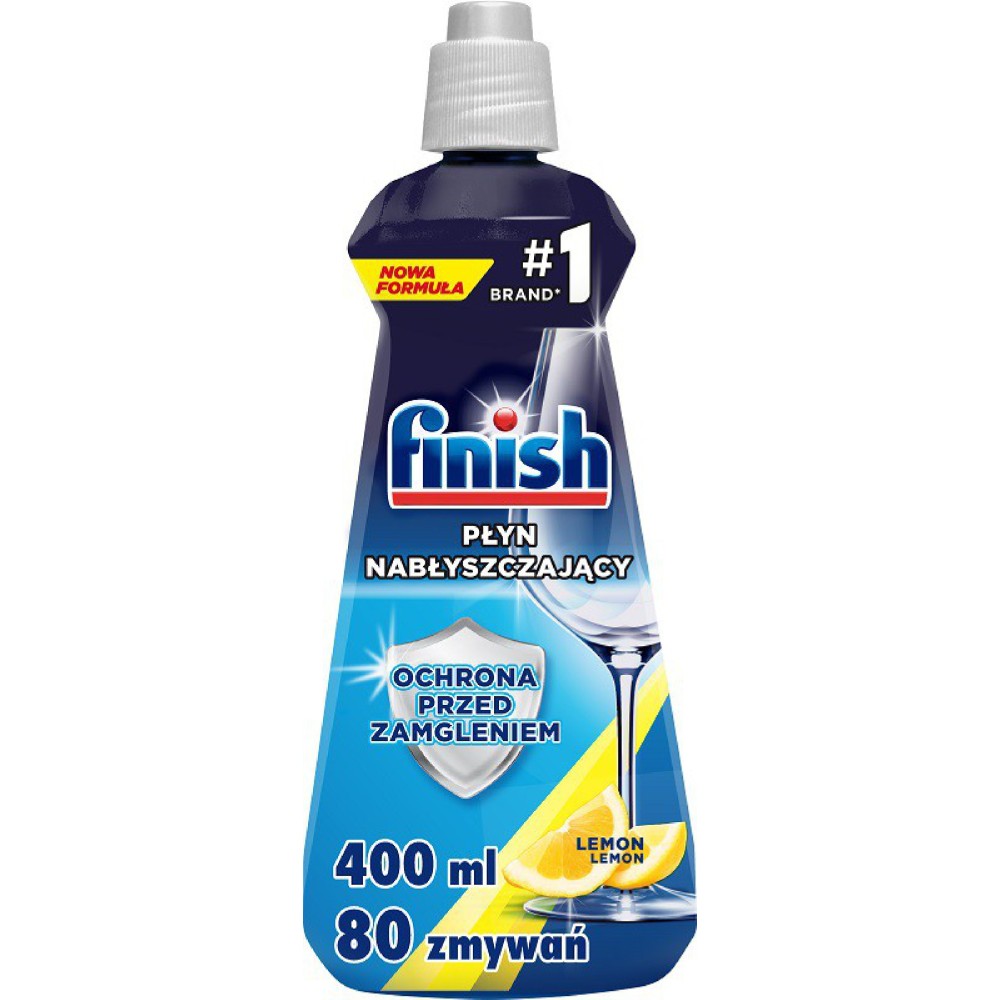 Finish Płyn nabłyszczający do zmywarki cytrynowy 400 ml