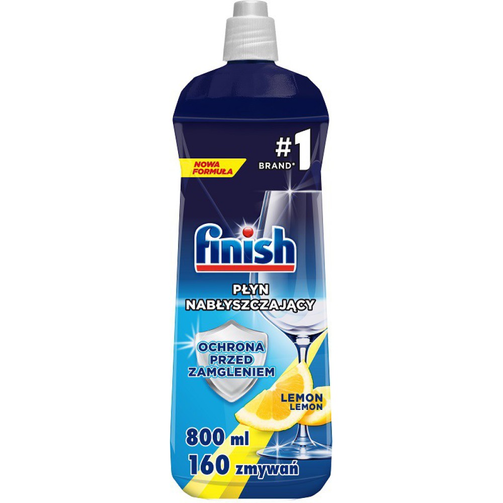 Finish Płyn nabłyszczający do zmywarki cytrynowy 800 ml