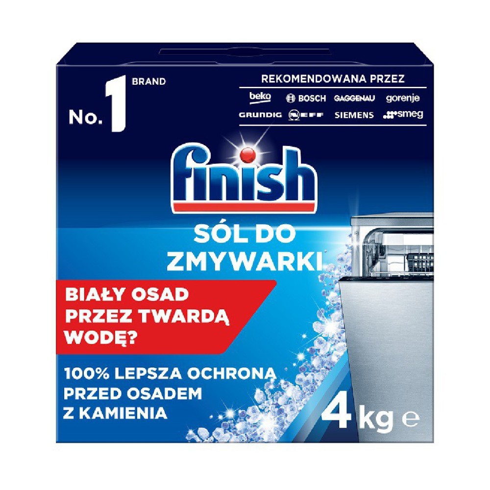 Finish Sól do zmywarki 4 kg
