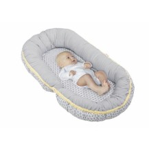 Motherhood gniazdo niemowlęce + kojec junior 2w1 drzewka różowe 054/150