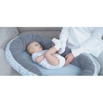 Motherhood gniazdo niemowlęce + kojec junior 2w1 drzewka różowe 054/150