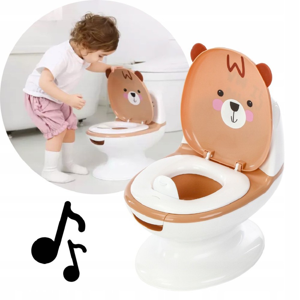 Interaktywny nocnik Primabobo Potty zwierzątko miś