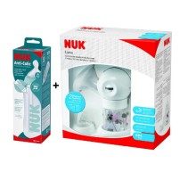Nuk Luna laktator elektryczny dwufazowy + butelka Gratis