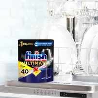 Finish Ultimate All in 1 Kapsułki do zmywarki 40 szt lemon