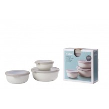 Zestaw 3 misek Mepal Cirqula Nordic White (350 ml, 750 ml, 1250 ml)