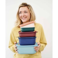 Zestaw 3 misek Mepal Cirqula White (500 ml, 1000 ml, 2000 ml)