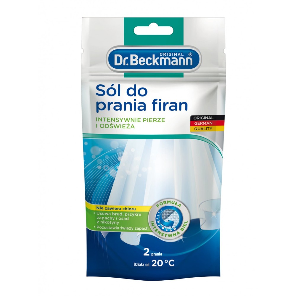 Dr. Beckmann Sól do prania firan 80g