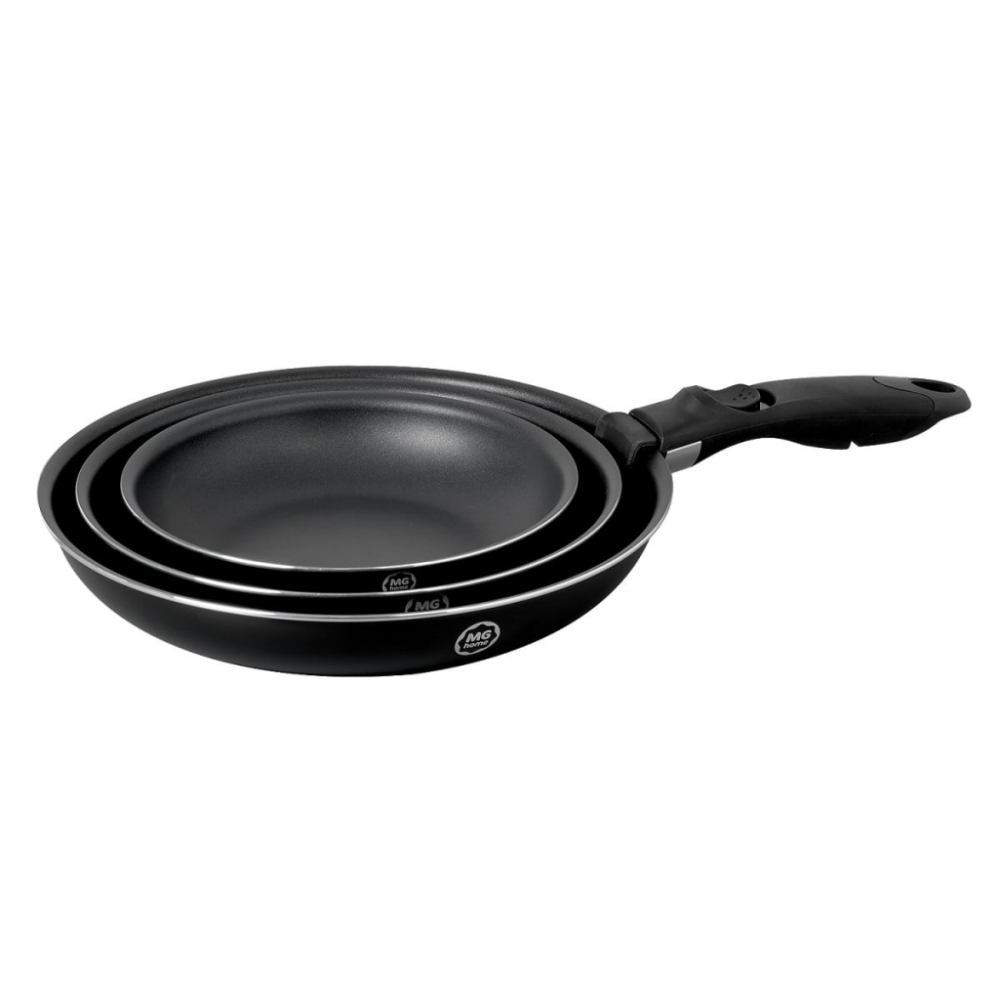 Zestaw patelni MG Home Clever Kitchen 20, 24, 28 cm