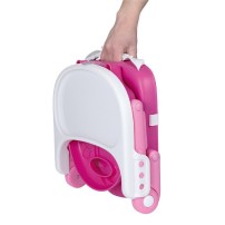 Chicco Pocket Snack krzesełko turystyczne kompaktowe pink