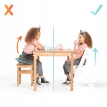 Krzesełko do karmienia Kinderkraft Enock czarne