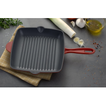 Patelnia Żeliwna Grillowa MG Home Immortale 26 cm