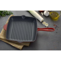 Patelnia Żeliwna Grillowa MG Home Immortale 26 cm