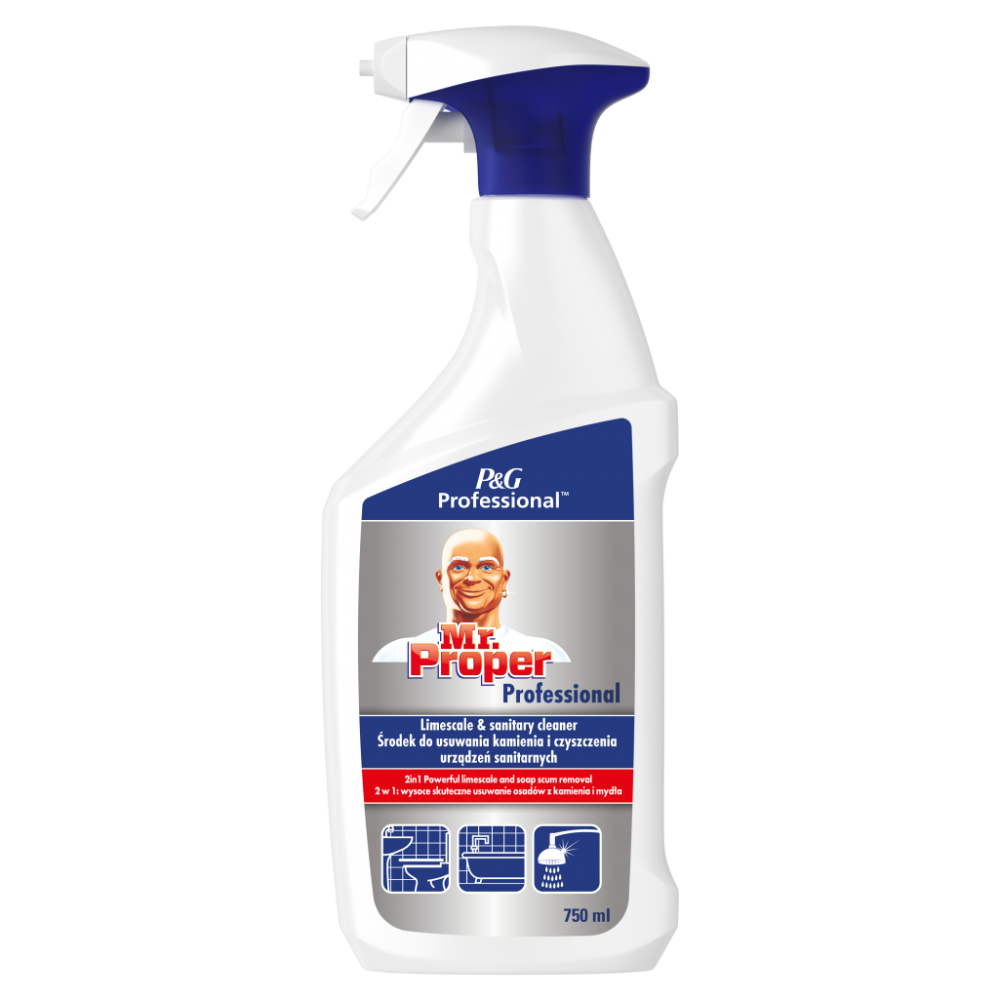 Mr Proper Professional środek do czyszczenia sanitariatów 750 ml