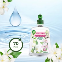 Automatyczny odświeżacz powietrza z wkładem Air Wick ACTIVE FRESH białe kwiaty 228 ml