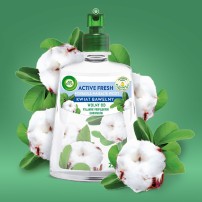 Automatyczny odświeżacz powietrza z wkładem Air Wick ACTIVE FRESH kwiat bawełny 228 ml