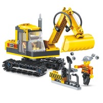 Alleblox Klocki konstrukcyjne 264 el. Auto Budowlane
